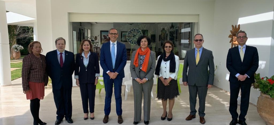 Embajadora de Colombia en Marruecos, María del Pilar Gómez Valderrama, dialogó con el Representante del Fondo de Población de las Naciones Unidas