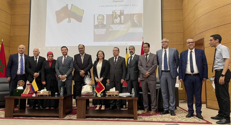 La Embajada de Colombia en Marruecos realizó la celebración de la I Jornada de Colombia en la Universidad Sidi Mohamed Ben Abdellah de Fez