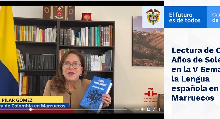Lectura de Cien Años de Soledad en la V Semana de la Lengua española 