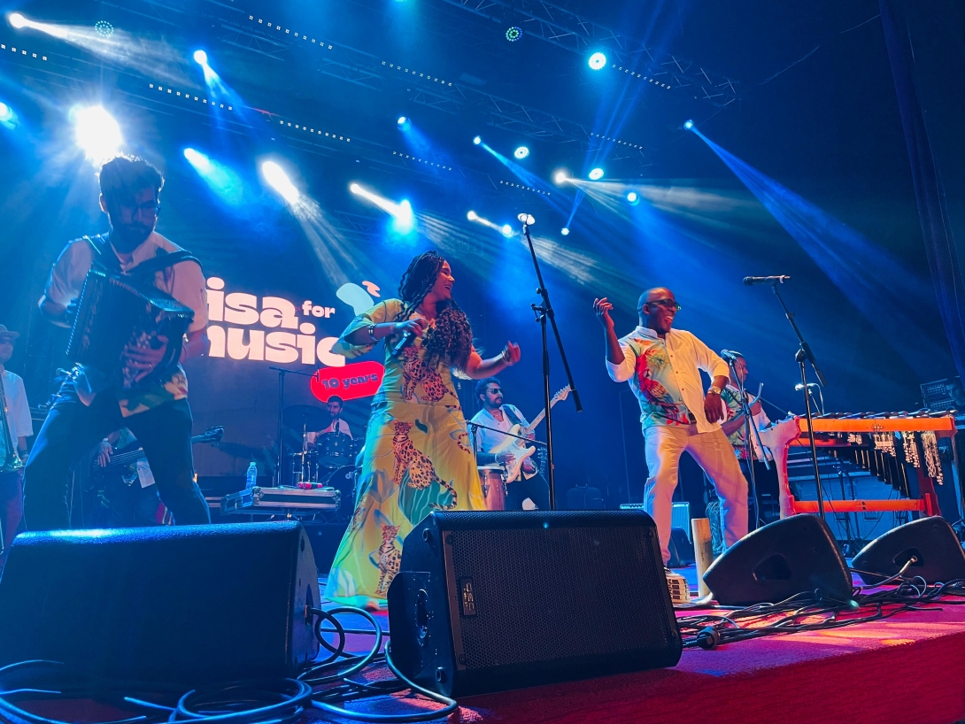 Grupo musical La Jagua se presentó en el Festival Visa for Music en Rabat