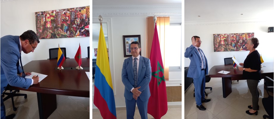 Arturo Forero Sierra, diplomático de carrera, asume como nuevo Embajador de Colombia ante el Reino de Marruecos
