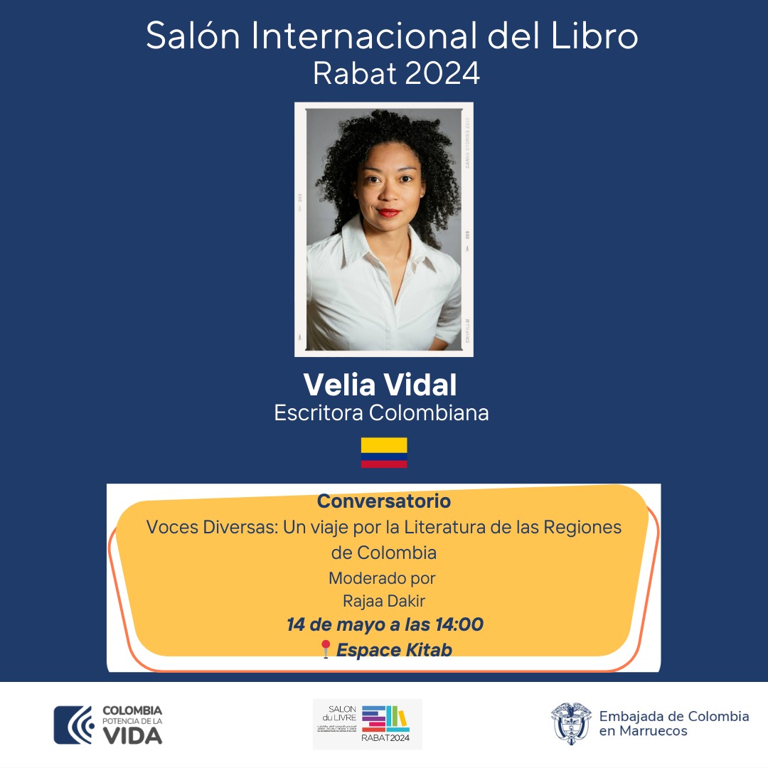 Velia Vidal y la Estrategia de Internacionalización de la Literatura Colombiana en el Salón de la Edición y del Libro de Rabat 