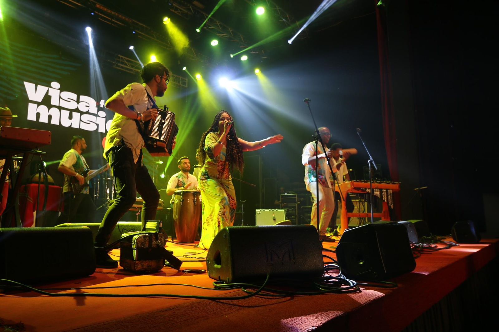 Grupo musical La Jagua se presentó en el Festival Visa for Music en Rabat