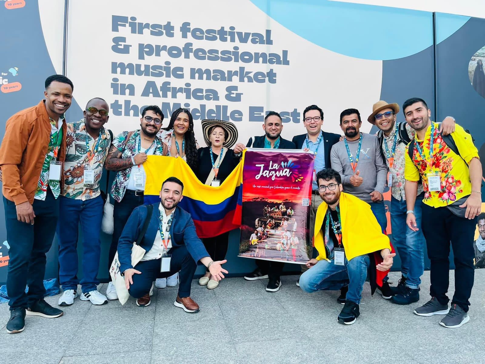 Grupo musical La Jagua se presentó en el Festival Visa for Music en Rabat