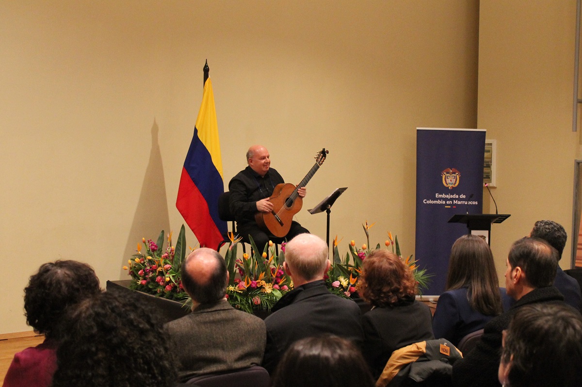 Guitarrista colombiano Juan Mario Cuéllar realizó gira en Rabat, Casablanca y Marrakech