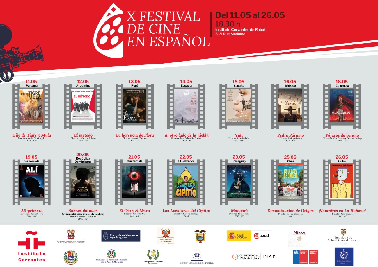 X Festival de Cine en Español de Rabat 