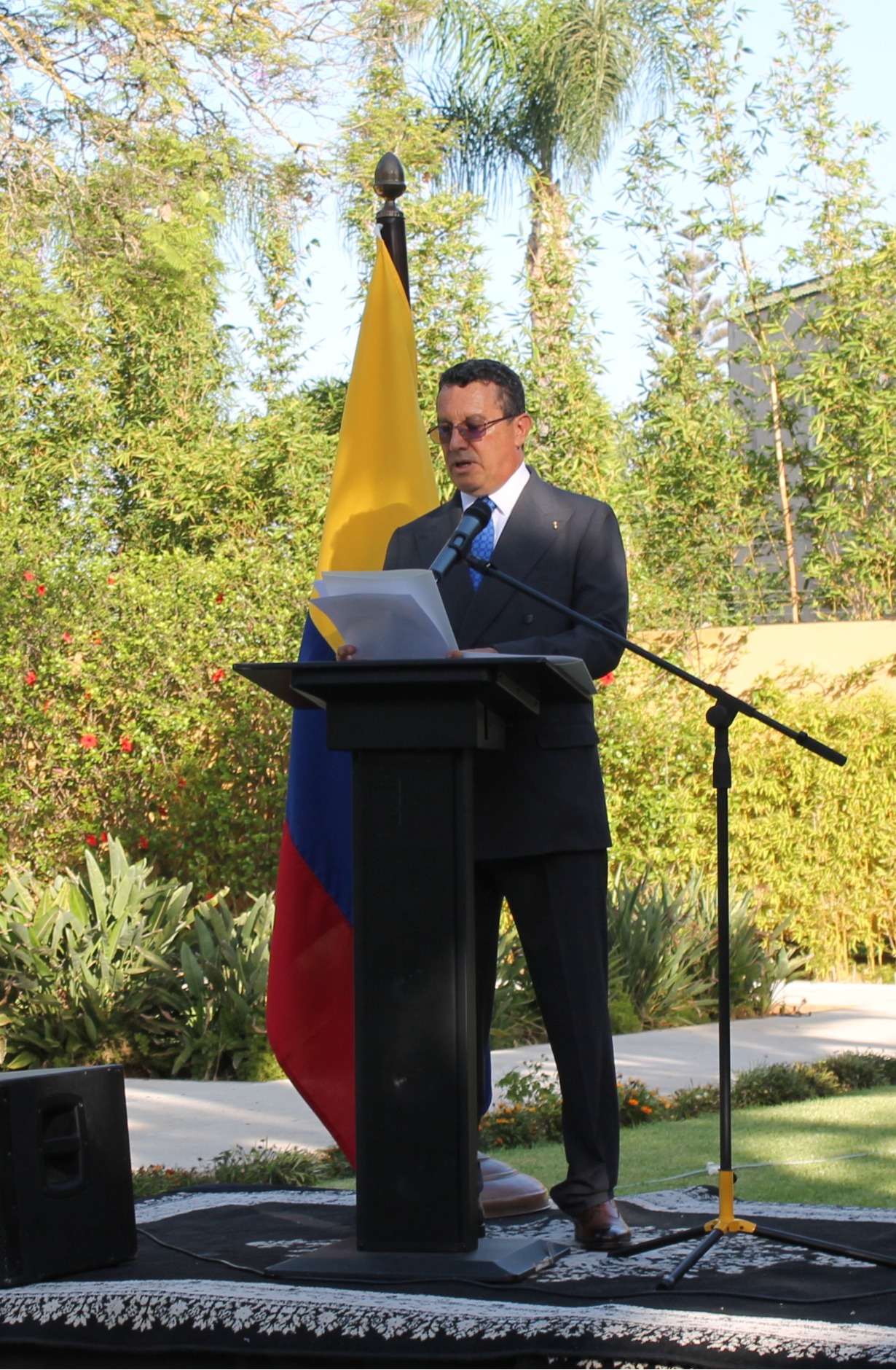 Embajada celebró en Rabat el Día de la Independencia de Colombia