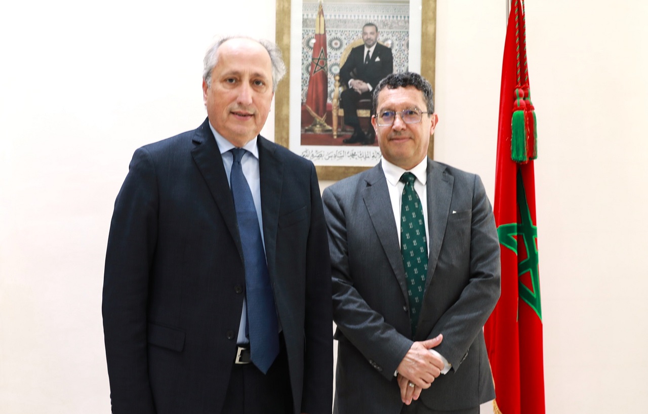 Embajador Carlos Forero Sierra se reúne con el Ministro de Educación, Juventud y Deportes de Marruecos, Mohamed Saad Berrada