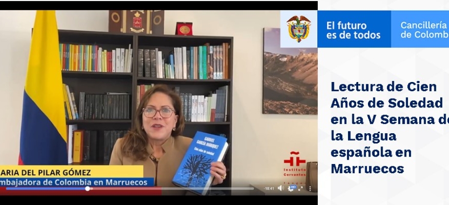 Lectura de Cien Años de Soledad en la V Semana de la Lengua española 