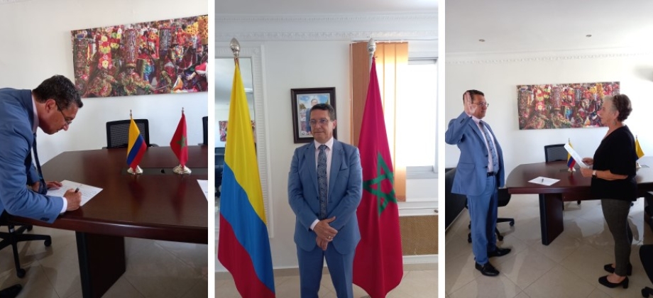 Arturo Forero Sierra, diplomático de carrera, asume como nuevo Embajador de Colombia ante el Reino de Marruecos