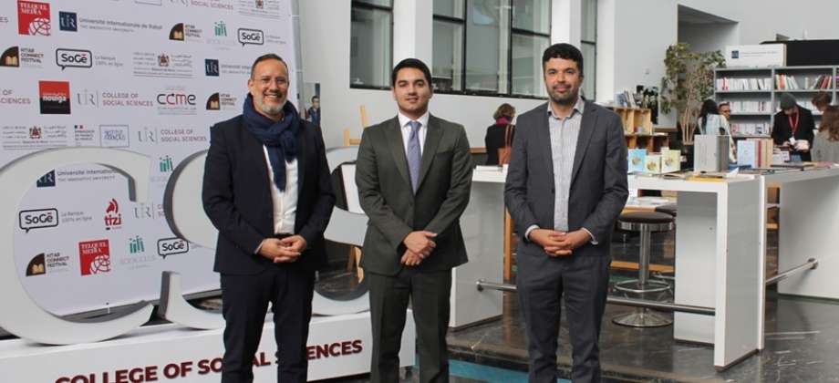 Fructífero encuentro entre la Embajada de Colombia en Marruecos y Sciences Po Rabat para impulsar la cooperación académica y cultural