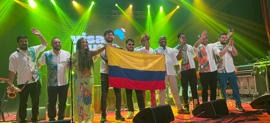 Grupo musical La Jagua se presentó en el Festival Visa for Music en Rabat