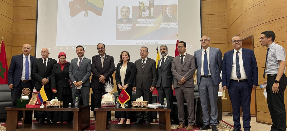 La Embajada de Colombia en Marruecos realizó la celebración de la I Jornada de Colombia en la Universidad Sidi Mohamed Ben Abdellah de Fez