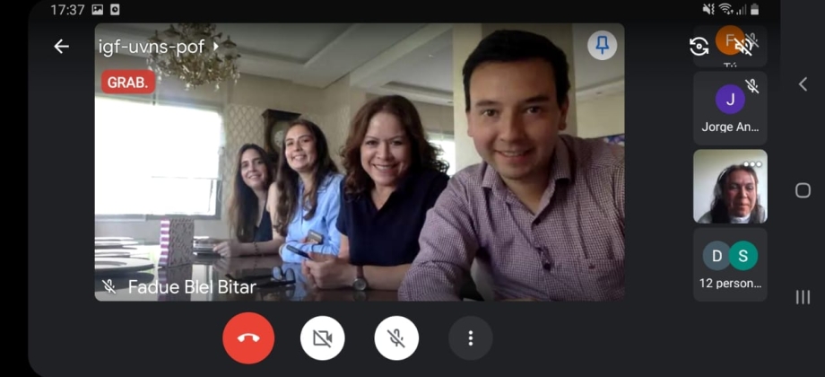 Embajada de Colombia en Marruecos participó activamente en la primera sesión del taller virtual sobre el café de Colombia