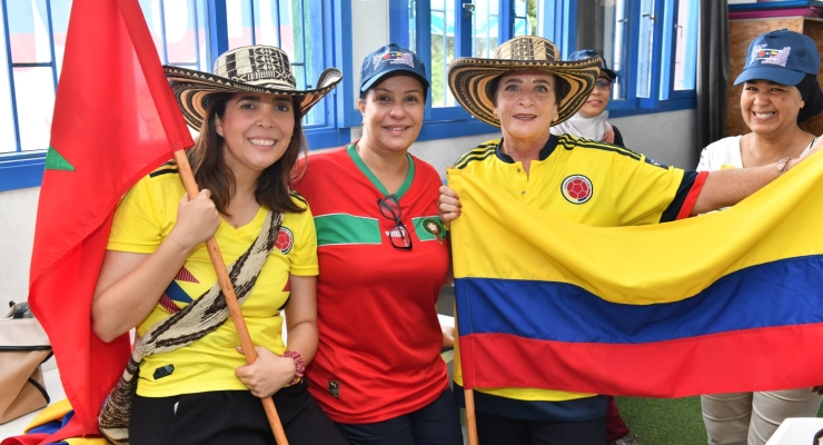 Embajada de Colombia en Marruecos apoya a la selección colombiana de fútbol femenino
