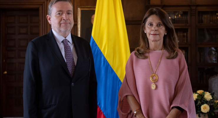 Vicepresidente y Canciller posesionó a José Renato Salazar como nuevo Embajador de Colombia ante el Reino de Marruecos