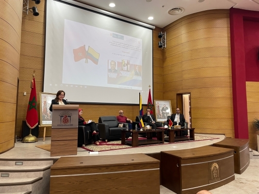 La Embajada de Colombia en Marruecos realizó la celebración de la I Jornada de Colombia en la Universidad Sidi Mohamed Ben Abdellah