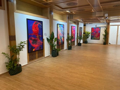 Exposición de arte UNIBIRDS